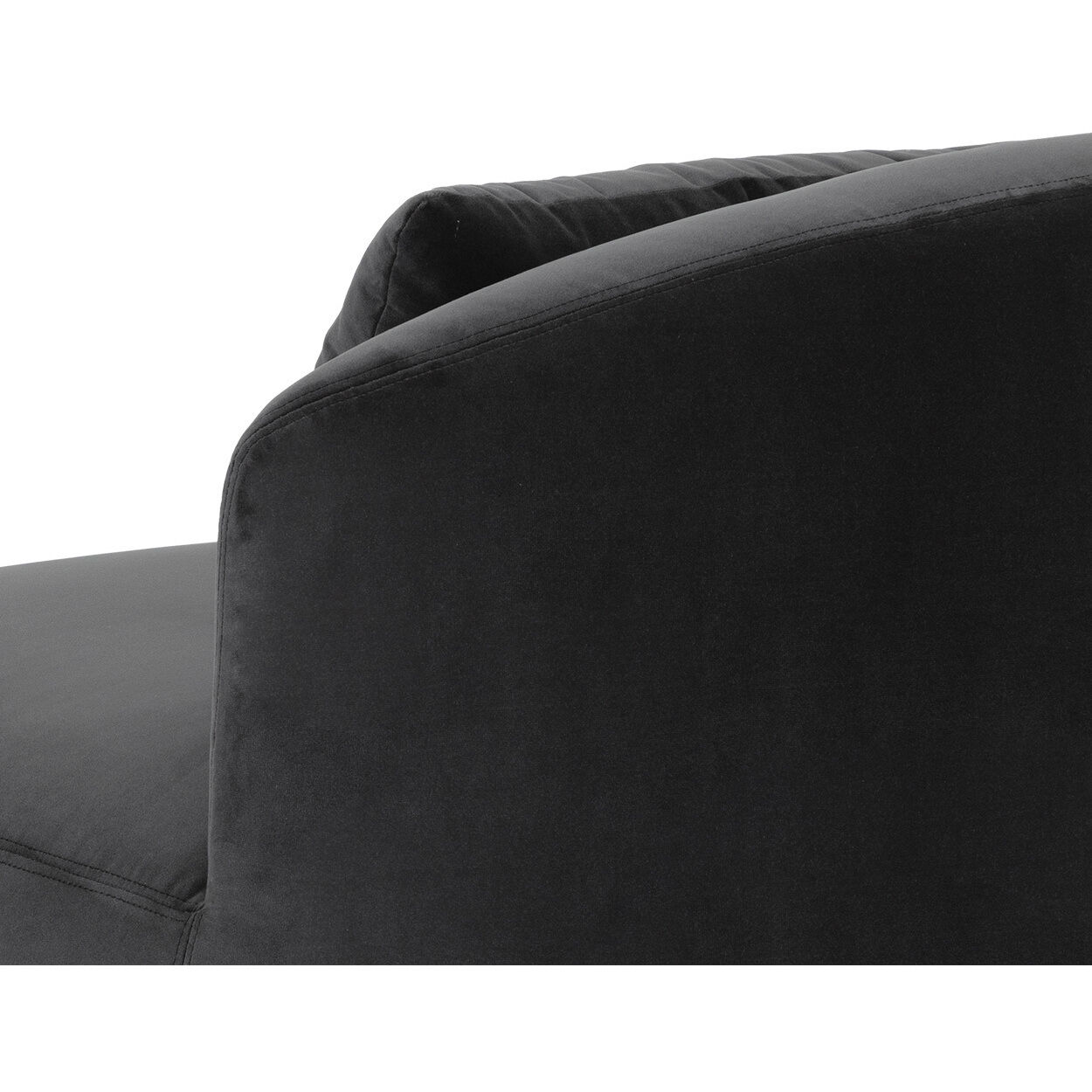 Soraya Shadow Grey Swivel Armless Chair, Swivel